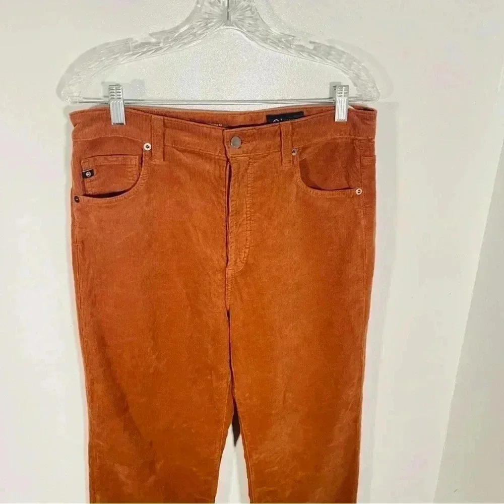 NWT AG Adriano Goldschmied Alexxis Boot High-Rise Vintage Corduroy Jeans Canyon